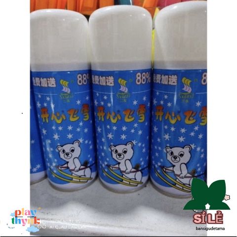 Chai Xịt Băng Tuyết Trang Trí Tiệc Sinh Nhật & Lễ Hội - Phụ Kiện Tạo Không Gian Lấp Lánh cho Bữa Tiệc