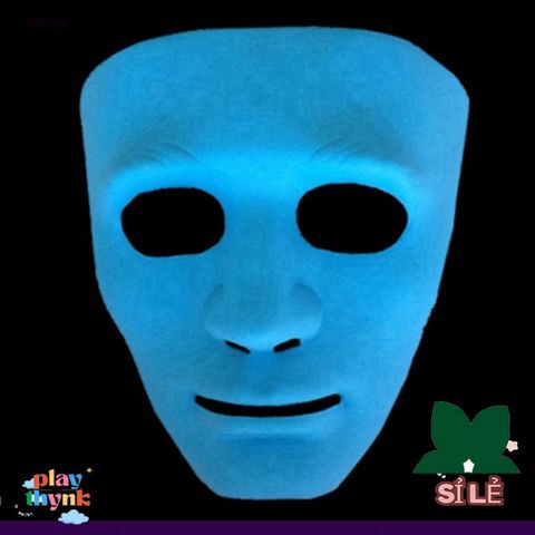 Mặt Nạ Cosplay Jabbawockeez Xanh Dương - Phong Cách Hiphop Độc Đáo Cho Halloween và Lễ Hội Hóa Trang