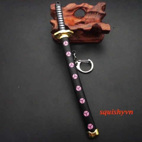 Móc Khóa Katana Zoro One Piece - Phụ Kiện Thời Trang Huyền Thoại Anime Nhật Bản, Quà Tặng Fan Đặc Biệt