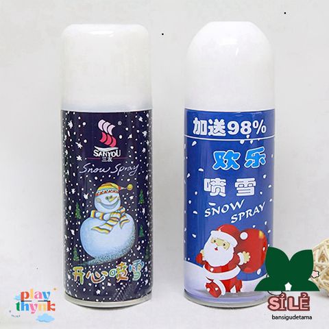 Xịt Tuyết Trang Trí 210ml - Biến Cây Thông Giáng Sinh Thành Kỳ Quan Tuyết Trắng Cho Lễ Hội, Party, Khách Sạn