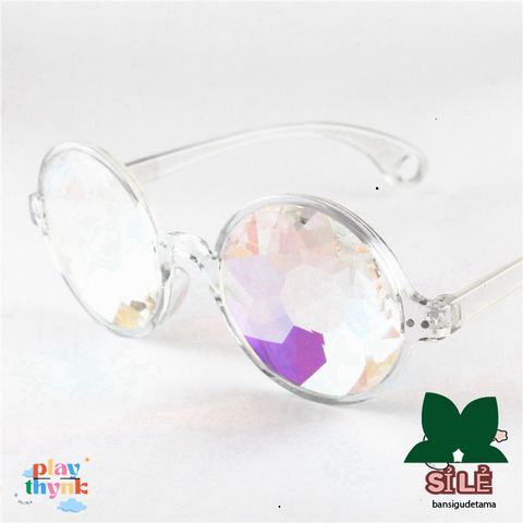 Kính Vạn Hoa Kaleidoscope Chống Tia UV - Kính Râm Thời Trang Hàn Quốc Cho Tiệc Tùng và Bãi Biển