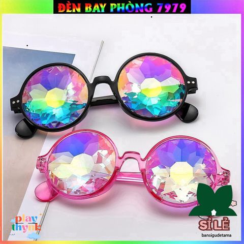 Kính Mát Kính Vạn Hoa Phản Xạ Ánh Sáng - Phụ Kiện Thời Trang Sự Kiện Độc Đáo, Tạo Hiệu Ứng Ảo Giác Ấn Tượng