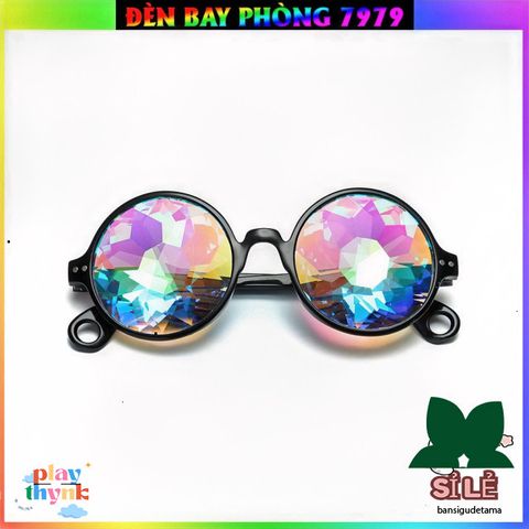 Kính Mát Kính Vạn Hoa Phản Xạ Ánh Sáng - Phụ Kiện Thời Trang Sự Kiện Độc Đáo, Tạo Hiệu Ứng Ảo Giác Ấn Tượng