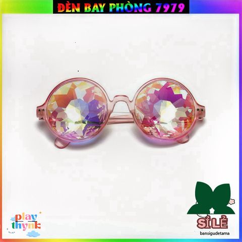 Kính Mát Kính Vạn Hoa Phản Xạ Ánh Sáng - Phụ Kiện Thời Trang Sự Kiện Độc Đáo, Tạo Hiệu Ứng Ảo Giác Ấn Tượng