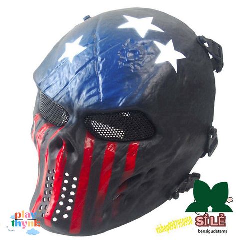 Mặt Nạ Ninja Che Kín - Hóa Trang Chiến Binh Chieftain Horror, Phụ Kiện Thời Trang Độc Đáo Cho Người Hâm Mộ
