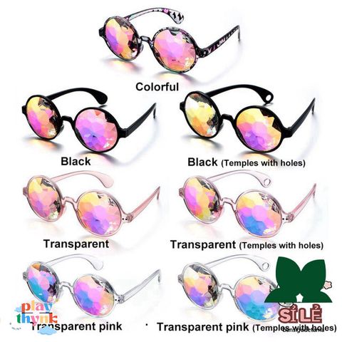 Kính Vạn Hoa MISUPS - Kính Mát Thời Trang Cầu Vồng Cho Bữa Tiệc Lễ Hội, Phong Cách Năng Đ động, Chất Lượng Cao