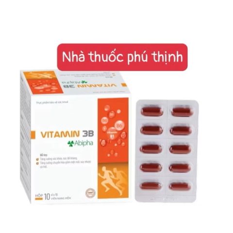 Vitamin 3B  Bổ Sung Vitamin B1, B6, B12 Cho Trẻ Em Và Người Lớn - Hỗ Trợ Sức Khỏe Tối Ưu 100 Viên