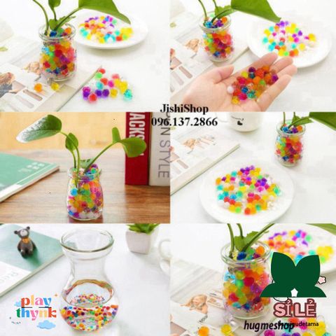 Gói 5000 Viên Hạt Nở Màu Sắc Trang Trí Nhà Cửa - Hạt Nở Siêu Đẹp Cho Tiểu Cảnh Sống Động