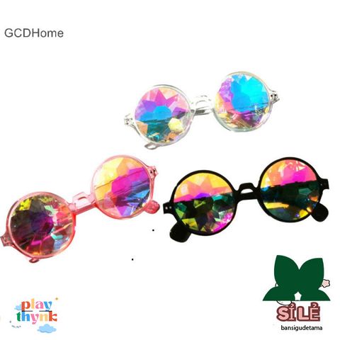 Kính Vạn Hoa Gcdhome - Kính Pha Lê Trong Suốt Đẹp Mắt, Kính Tròn Dành Cho Mọi Bữa Tiệc Năm 2023