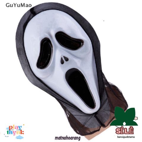 Mặt Nạ Cosplay Hacker V For Vendetta - Phụ Kiện Halloween Độc Đáo, Thích Hợp Cho Tiệc Hóa Trang, Trẻ Em Và Người Lớn