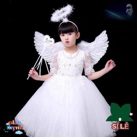 Cánh Thiên Thần Lộng Lẫy - Hóa Trang Noel & Halloween - Phụ Kiện Lễ Hội Thời Trang Nữ