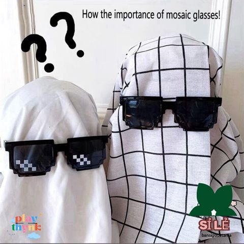 Gọng Kính Thời Trang Thug Life 6 Màu - Kính Mát Độc Đáo Phong Cách Minecraft, Cá Tính và Giá Siêu Hời tại ABICA 304