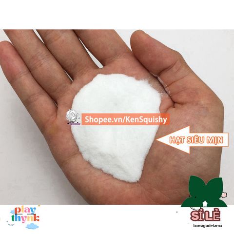 Bột Tuyết Nhân Tạo 100Gr - Nguyên Liệu Làm Slime Mây & Trang Trí Noel Trong Túi Zip - Đồ Chơi Nghệ Thuật Sáng Tạo