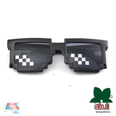 Kính Thug Life 6 Chấm Đa Sắc - Kính Mát Độc Đáo Dành Cho Gamer Thể Hiện Cá Tính và Phong Cách Năng Đ động