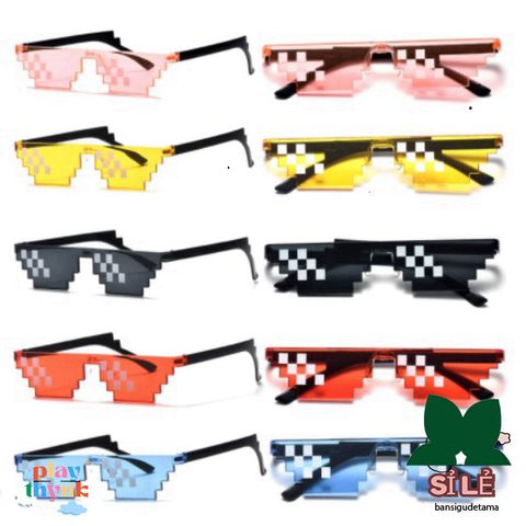 Kính Thug Life Like A Boss - Sunglasses Hot Trend Siêu Ngầu, Chất Liệu ABS Cao Cấp, Phù Hợp Nam Nữ, 6 Mẫu Độc Đáo