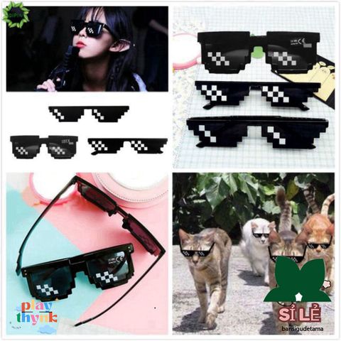 Kính Thug Life Like A Boss - Sunglasses Hot Trend Siêu Ngầu, Chất Liệu ABS Cao Cấp, Phù Hợp Nam Nữ, 6 Mẫu Độc Đáo