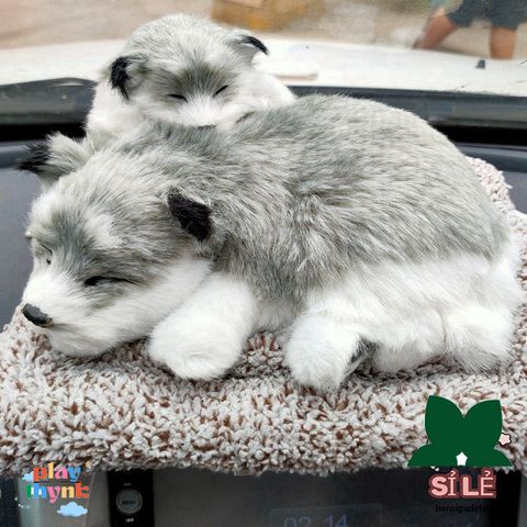 Thú Bông Hút Mùi Than Hoạt Tính Hình Con Bò - Phụ Kiện Trang Trí Xe Hơi Đáng Yêu, Giúp Không Gian Thêm Trong Lành