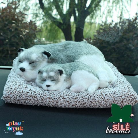 Thú Bông Hút Mùi Than Hoạt Tính Hình Con Bò - Phụ Kiện Trang Trí Xe Hơi Đáng Yêu, Giúp Không Gian Thêm Trong Lành