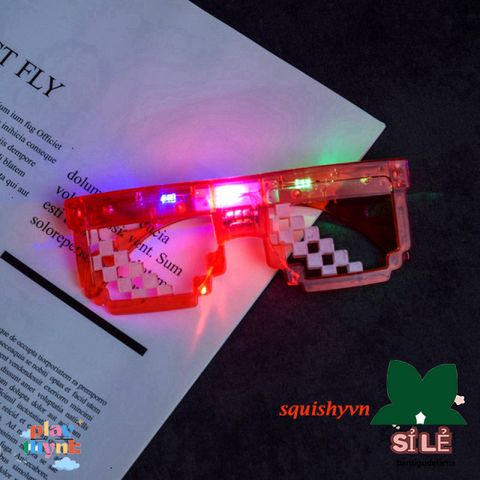 Kính LED phát quang đa sắc phong cách TikTok - Kính thời trang độc đáo cho tiệc tùng, hòa nhạc, sự kiện hấp dẫn
