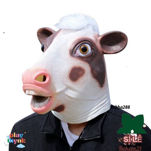 Mặt Nạ Hóa Trang Silicone Hình Cá Sáng Tạo Cho Người Lớn - Thích Hợp Halloween, Cosplay, 6 Màu Sắc Độc Đáo