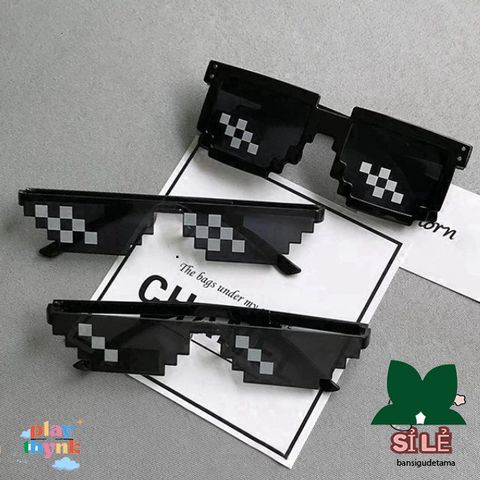 Kính Mát Thug Life Phong Cách Độc Đáo cho Nam Nữ - UV400, Kính Râm Cá Tính, Hợp Thời Trang và Chống Chói