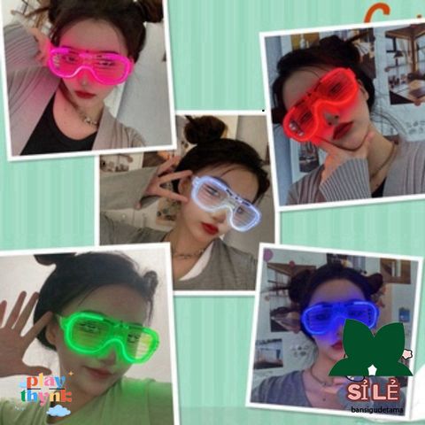 Kính Mắt LED Đa Sắc Thời Trang - Kính Thuglife Nhấp Nháy Cho Tiệc, Bar, Lễ Hội - Item Vui Nhộn Dành Cho Giới Trẻ