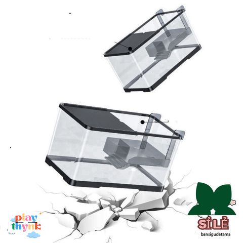 Bể Nuôi Côn Trùng FOUNDTWO - Terrarium Trong Suốt An Toàn Cho Thằn Lằn và Nhện, Dễ Quan Sát và Thoáng Khí