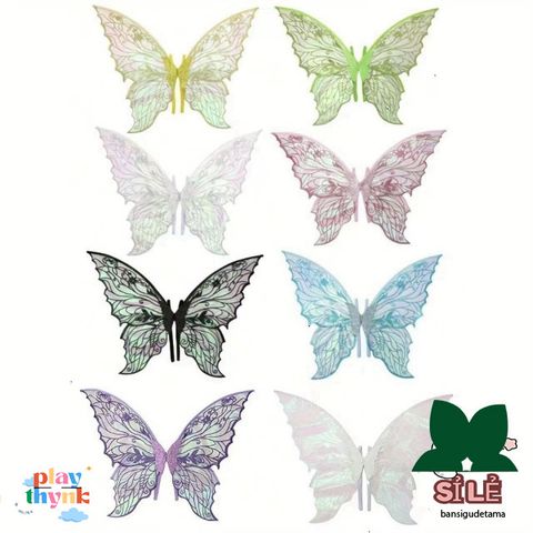 Bộ Trang Phục Cánh Thiên Thần Lấp Lánh cho Trẻ Em - Đôi Cánh Cosplay Ngộ Nghĩnh Dịp Lễ, Tiệc Hóa Trang, Chụp Ảnh
