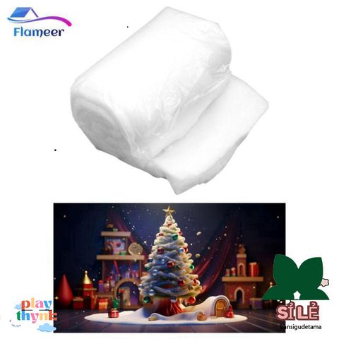 Chăn Cuộn Tuyết Giả Flameer 80x240cm - Trang Trí Giáng Sinh Đầy Lãng Mạn, Phông Nền Chụp Ảnh & Đạo Cụ Lễ Hội