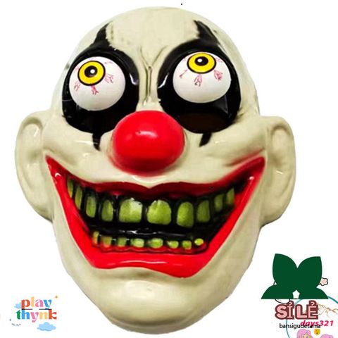 Mặt Nạ Halloween Kinh Dị Ác Quỷ Lòi Mắt - Trang Phục Hóa Trang Vui Nhộn Cho Tiệc Hay Sự Kiện