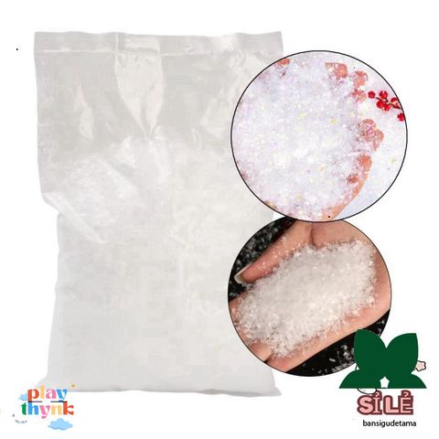 Bột Tuyết Nhân Tạo URKIBESOTA 20/100g - Trang Trí Giáng Sinh và Thủ Công Mùa Đông - Bông Tuyết Đa Sắc Cho Dự Án Lễ Hội