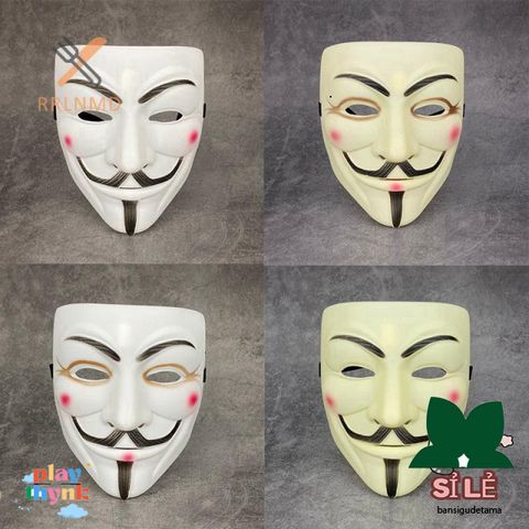 Mặt Nạ Vendetta - Phụ Kiện Halloween Cosplay Hóa Trang Phim Điện Ảnh, Quà Tặng Bí Ẩn Thú Vị