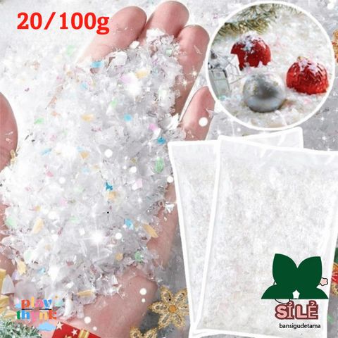 Bột Tuyết Nhân Tạo CONOPERY 20/100g - Trang Trí Giáng Sinh Mùa Đông Với Bông Tuyết Trắng Đẹp Mắt Cho Đồ Thủ Công