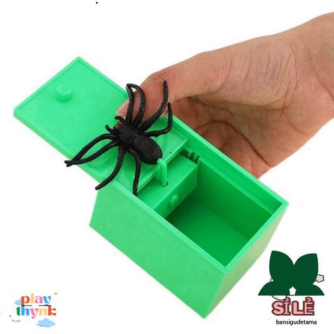 Bộ Quà Bất Ngờ LINSBAYWU - Hộp Nhện Chơi Khăm Hài Hước Dành Cho Văn Phòng - Đồ Chơi Troll An Toàn Chất Liệu Cao Cấp