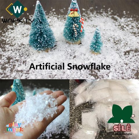 Bột Tuyết Nhân Tạo WAPKTY 50g - Bông Tuyết Trang Trí Giáng Sinh DIY, Bột Tuyết Giả Magic Snow Dùng Để Tạo Không Khí Lễ Hội