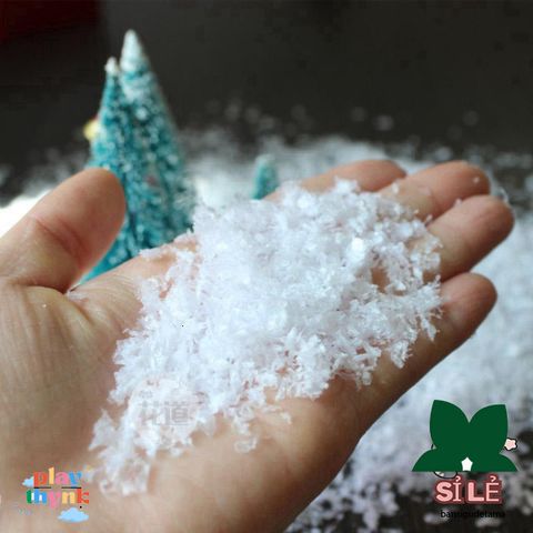 Bột Tuyết Nhân Tạo WAPKTY 50g - Bông Tuyết Trang Trí Giáng Sinh DIY, Bột Tuyết Giả Magic Snow Dùng Để Tạo Không Khí Lễ Hội