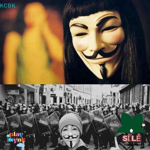 Mặt Nạ V for Vendetta Guy Fawkes - Phụ Kiện Halloween Độc Đáo Cho Người Lớn - Trang Phục Cosplay Biểu Diễn