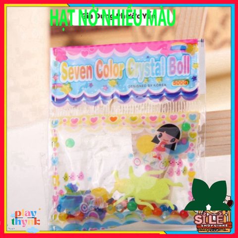 Bộ Hạt Nở Đa Màu 7-8mm - Tiểu Cảnh Nội Thất, Trang Trí Không Gian Sống, Kéo Dài Thời Gian Hứng Thú Cho Trẻ Em
