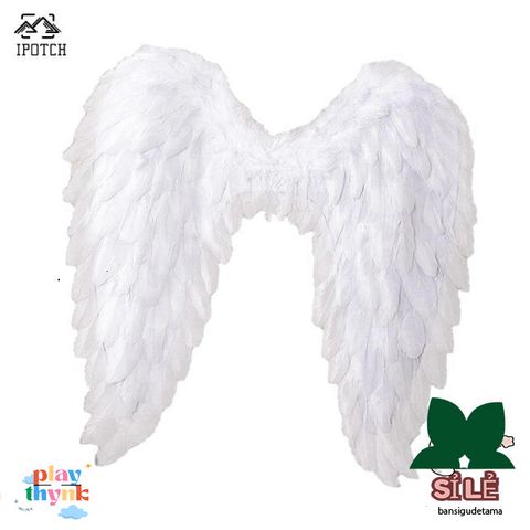 Cánh Thiên Thần Lông Vũ 3D Cosplay - Phụ Kiện Hóa Trang Halloween, Thời Trang Độc Đáo cho Tiệc Lễ Hội