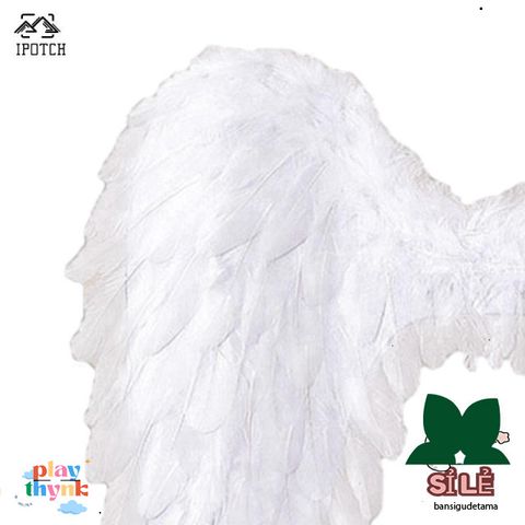 Cánh Thiên Thần Lông Vũ 3D Cosplay - Phụ Kiện Hóa Trang Halloween, Thời Trang Độc Đáo cho Tiệc Lễ Hội