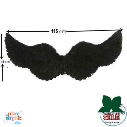 Cánh Thiên Thần Cosplay - Đôi Trắng và Đen Huyền Bí Cho Tiệc Hóa Trang và Sự Kiện Đặc Biệt
