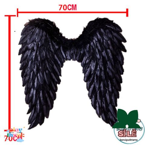 Cánh Thiên Thần Cosplay - Đôi Trắng và Đen Huyền Bí Cho Tiệc Hóa Trang và Sự Kiện Đặc Biệt