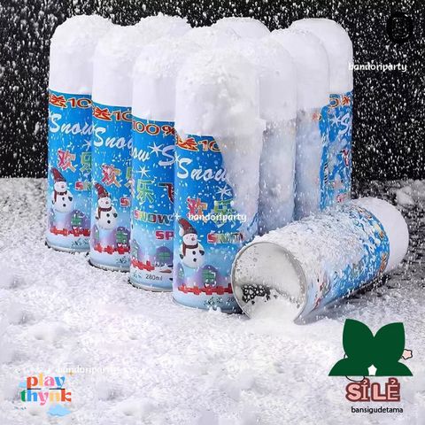 Bình Xịt Tuyết Nhân Tạo - Trang Trí Giáng Sinh và Chụp Ảnh Mọi Sự Kiện - Tạo Hiệu Ứng Tuyết Rơi Sống Động