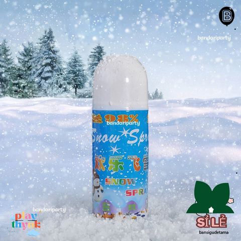 Bình Xịt Tuyết Nhân Tạo - Trang Trí Giáng Sinh và Chụp Ảnh Mọi Sự Kiện - Tạo Hiệu Ứng Tuyết Rơi Sống Động