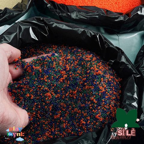 Hạt Tinh Thể Khổng Lồ 5KG - Đa Dạng Màu Sắc, Hấp Thụ Nước Xuất Sắc, Dùng Cho Cắm Hoa và Thủy Canh