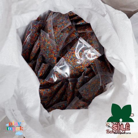 Hạt Tinh Thể Khổng Lồ 5KG - Đa Dạng Màu Sắc, Hấp Thụ Nước Xuất Sắc, Dùng Cho Cắm Hoa và Thủy Canh