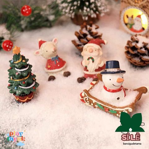 Bột Nhân Tạo Tuyết Trắng - Trang Trí Giáng Sinh và Tiểu Cảnh, Tạo Hình Người Tuyết - Phụ Kiện Chụp Ảnh Độc Đáo