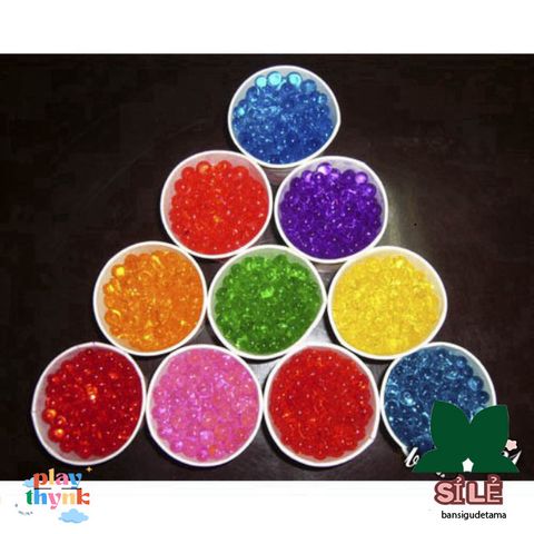 Gói 200 Hạt Tinh Thể Nở - Nguyên Liệu Hoàn Hảo Cho Slime và Thủy Canh Tự Nhiên, Chất Lượng Cao, Giá Tốt