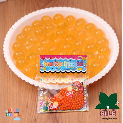 Gói 200 Hạt Tinh Thể Nở - Nguyên Liệu Hoàn Hảo Cho Slime và Thủy Canh Tự Nhiên, Chất Lượng Cao, Giá Tốt