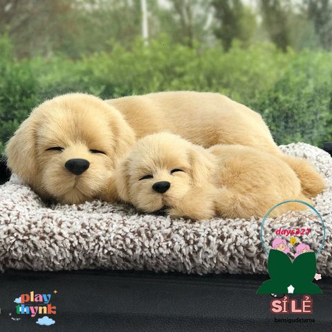 Gấu Bông Cún Vàng Mềm Mại - Thiết Bị Lọc Không Khí & Khử Mùi Ô Tô Với Lõi Than Hoạt Tính, Phụ Kiện Trang Trí Xe Hơi Đáng Yêu